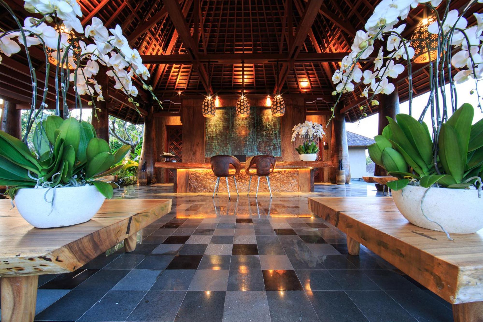 Hotel Tejaprana Bisma - Chse Certified Ubud Exteriér fotografie The lobby of the resort