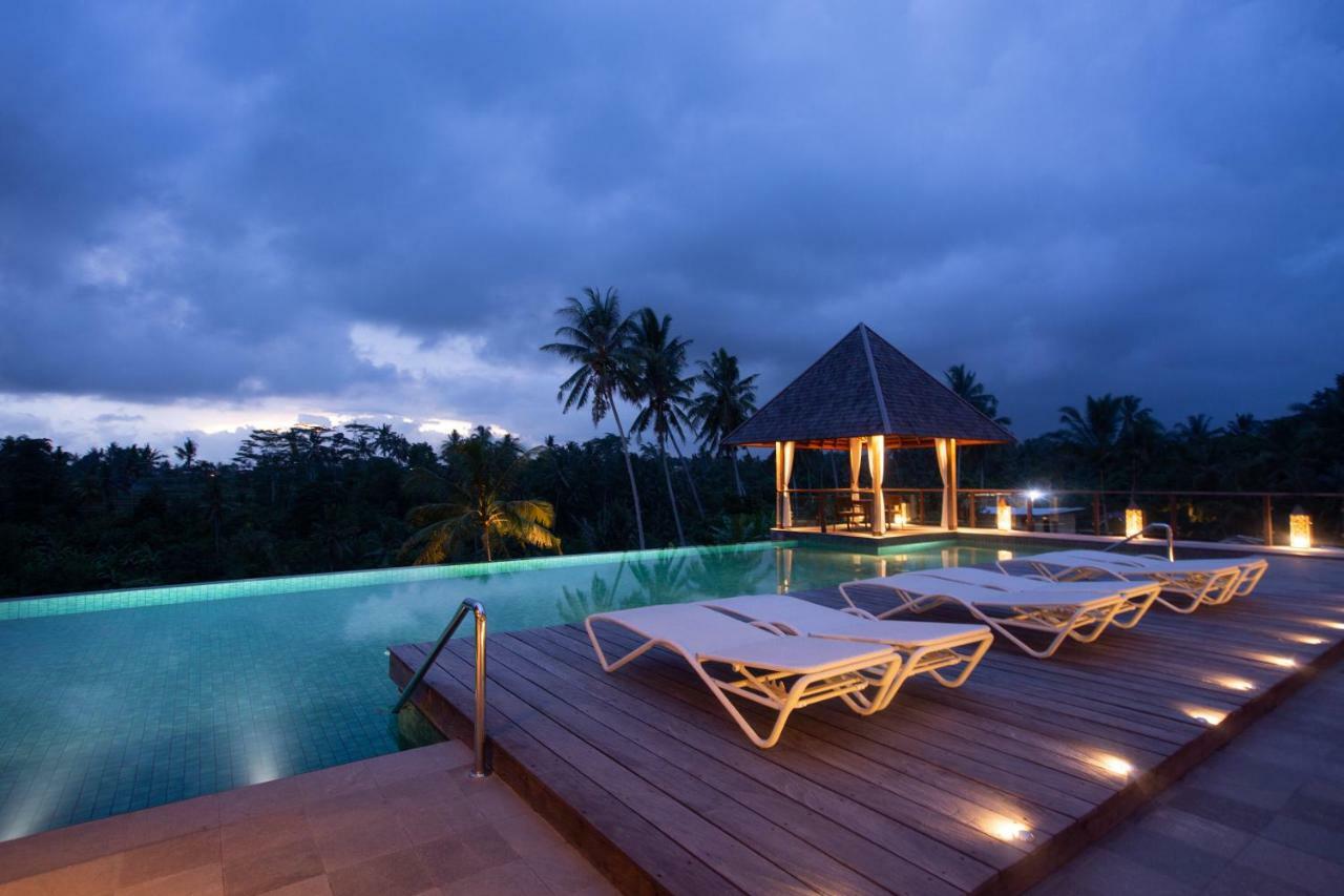 Hotel Tejaprana Bisma - Chse Certified Ubud Exteriér fotografie The resort's infinity pool